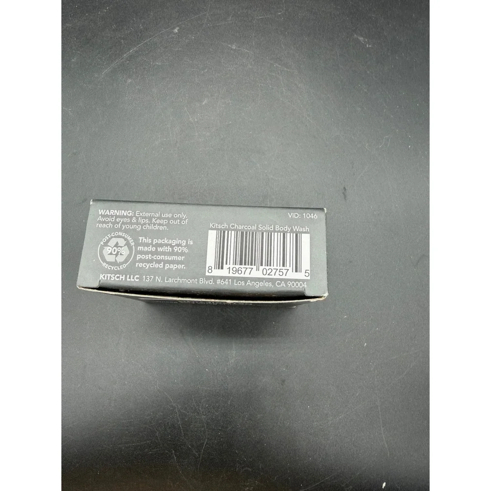 Kitsch detoxifying charcoal